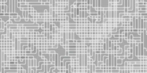 Abstract white light surface artistic technology pipe tube maze painting white and grey pipelines background.