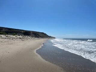 Beach and Cliffs at Jamala Beach