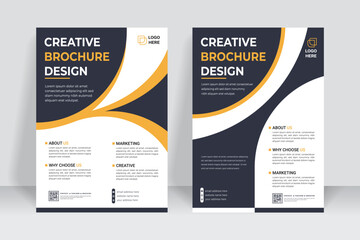 Professional and Creative brochure templates design