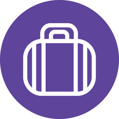 Single isolated icon with outline style icon on white background