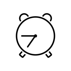 Clock icon. Watch icon. Home oclock sign
Vector illustration