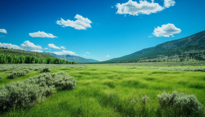 Obraz premium Northern Nevada, high desert, High desert landscape, North western Nevada