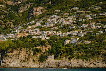 Obraz premium view of the city of kotor country