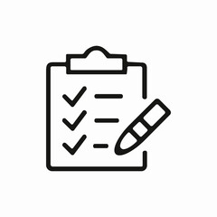 check list icon sign vector