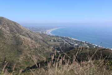 view from the top of the mountain