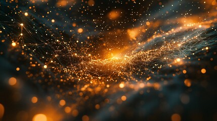 Golden Network Connection Technology Background