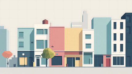 Fototapeta premium city skyline