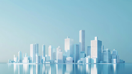 Fototapeta premium city skyline