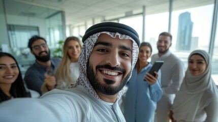 Obraz premium A Jovial Business Gathering
