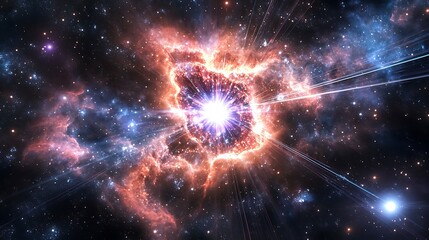 Cosmic Rays Illuminate Dark Nebulae and a Pulsar in the Interstellar Medium with a Vibrant Hypernova Explosion