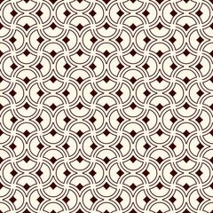 Ogee drop ornament. Repeated maroccan scales mosaic tiles. Scallop shapes motif. Oriental traditional pattern. Arabesque wallpaper. Vector digital paper, textile print. Seamless surface design