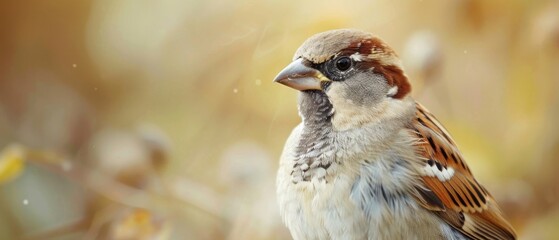 Nature wildlife image of cute bird.
