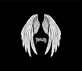 Illustration vector graphic of lettering, perfect for t-shirts design, clothing, hoodies, etc.