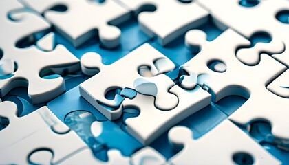 Connecting Solutions: Abstract Jigsaw Puzzle Strategy for Team Collaboration and Problem-Solving