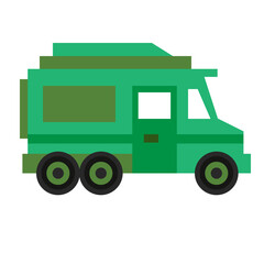 Obraz premium military truck