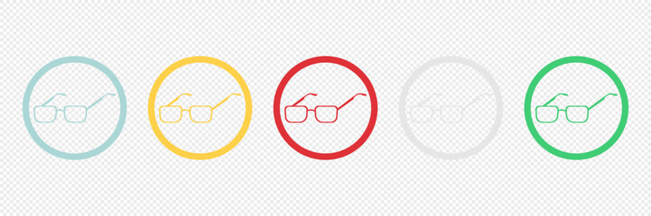 Set of icons line style. Business, , finance, accounting. Set Icons collection. Vector illustration