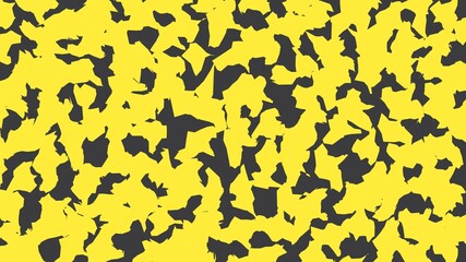 Yellow broken pattern abstract texture background 