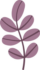 Floral Leaves Branch