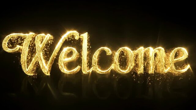 Golden welcome