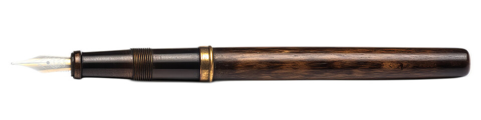 Classic Old Pen Isolated On transparent Background 