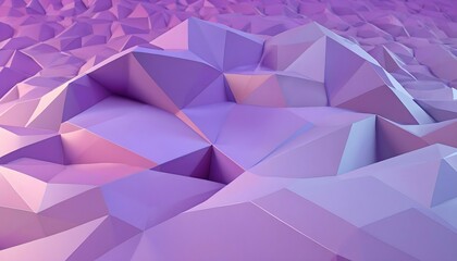 Obraz premium Vivid 3D Low Poly Background