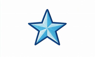 Obraz premium star on white background