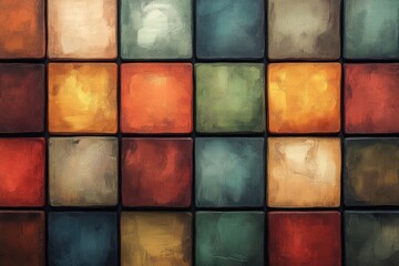 Naklejka premium Abstract Color Palette