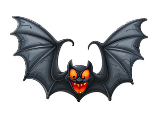 halloween bat isolated on transparent background