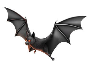 Fototapeta premium halloween bat isolated on transparent background