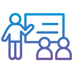 Obraz premium Presentation Icon