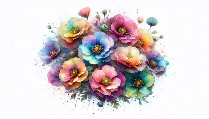 bunter Blumenstrauß