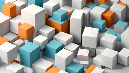 Obraz premium 3D Abstract Background Creation