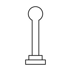 transmission of car service and repairing with outline icon sets