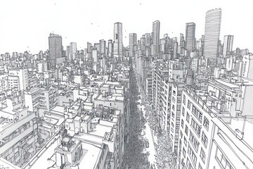 Cityscape Sketch
