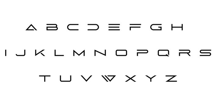 Streetwear Font Alphabet Vector for Urban Designs – Perfect for Apparel, Logos, and Street Fashion-Themed Projects