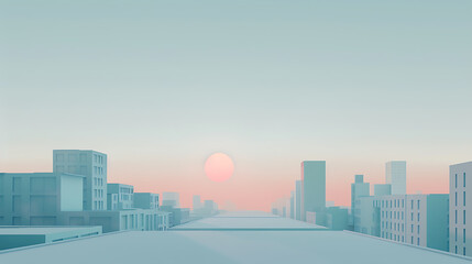 Fototapeta premium city skyline