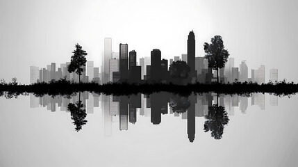Fototapeta premium city skyline