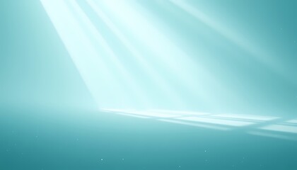 Cosmic Energy Illustration with Floating Dust Particles and Soft Blue Gradients