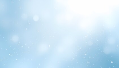 Fototapeta premium Dreamy Atmosphere with Blue-White Beams of Light and Floating Dust Particles