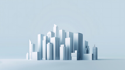 city skyline illustration