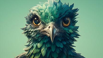 A Bird's Eye View: Capturing the Wonder and Beauty of Nature, With a Touch of Copy Space