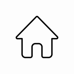 home house real estate icon sign vector