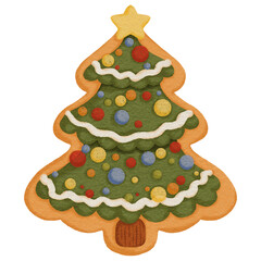 Christmas Tree Cookie