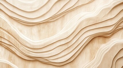Obraz premium Beige wood texture abstract background surface Panoramic 