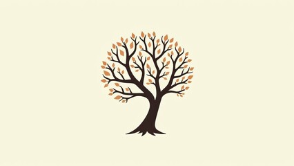 Obraz premium Family Tree Illustration: Genealogy and Ancestry Visualization for Personal Heritage Research