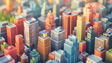3d city