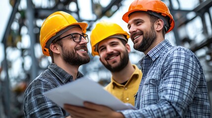 Equity firm analyzing data on power grid efficiency, modern technology and finance blending, focus on energy sector investments