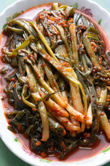 green onion kimchi, pa-kimchi