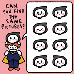 children worksheet - can you find the same pictures? 05