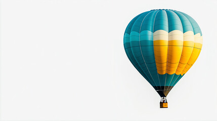 Fototapeta premium hot air balloon isolated